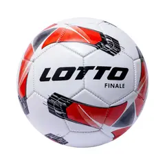 LOTTO - Balón de Fútbol Nro. 5 Blanco - Rojo FINALE - Unisex - Blanco