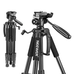 NEEWER - 142cm Trípode Monopode Para Cámara Sony Canon Nikon Celular Con Bolsa