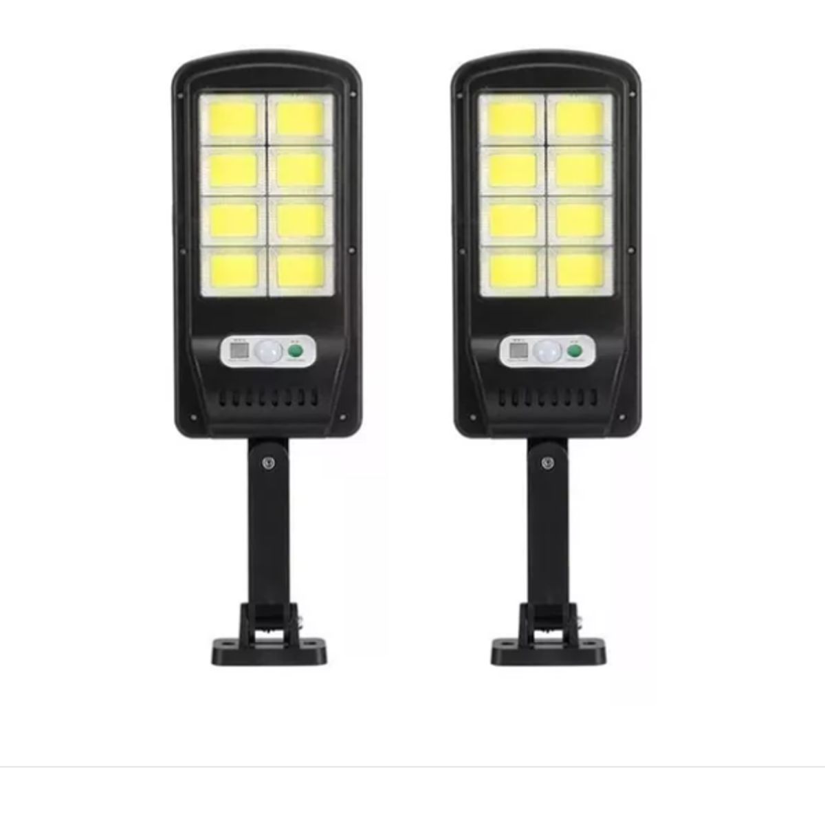 GENERICO - Pack 2 Foco Solar Led Exterior Sensor Movimiento 160 Led Ts8
