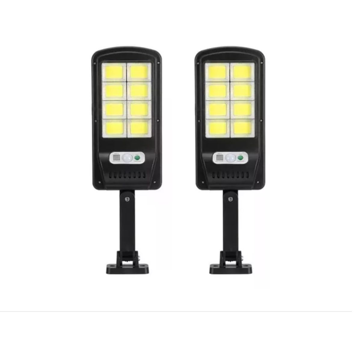 GENERICO - Pack 2 Foco Solar Led Exterior Sensor Movimiento 160 Led Ts8
