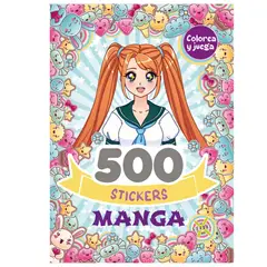 EDITORIAL GUADAL - Libro 500 Stickers Manga