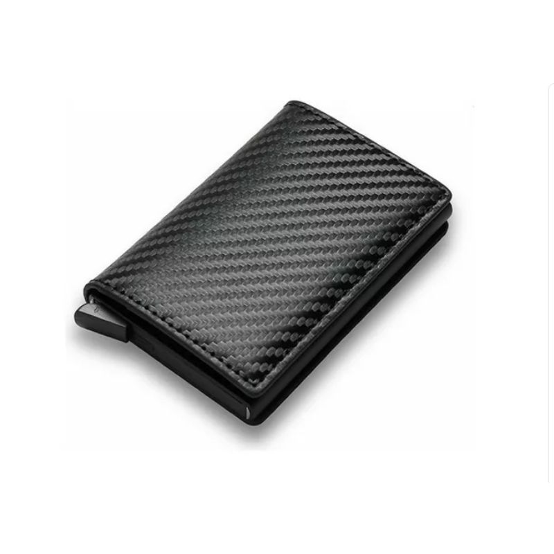 GENERICO - Billetera Porta Tarjetas Con Proteccion Anti Robo
