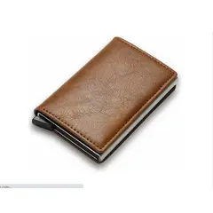 GENERICO - Billetera Porta Tarjetas Con Proteccion Anti Robo