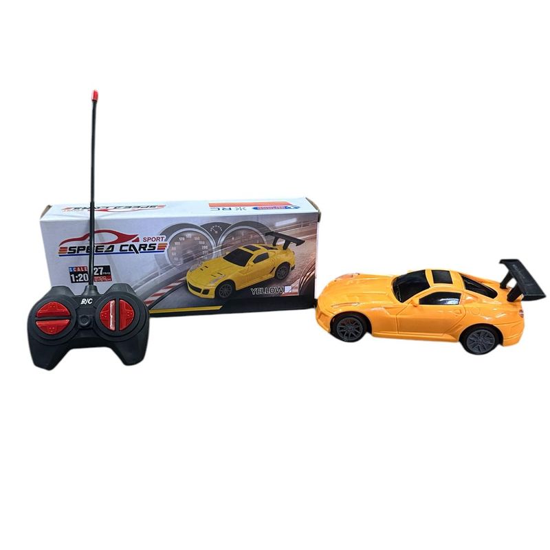 GENERICO - Auto Control Remoto Juguete Para Niños Amarillo