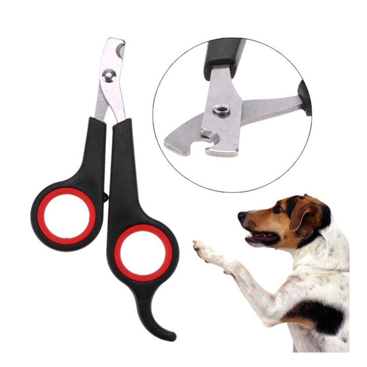 GENERICO - Cortador De Uñas De Acero Inoxidable Para Mascota