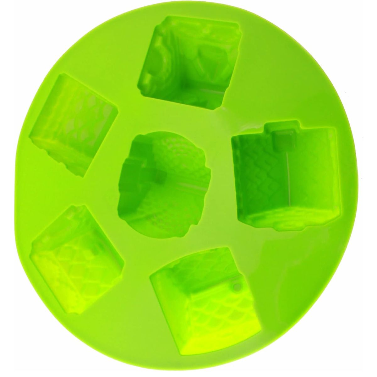 GENERICO - Moldes 6 Espacios De Casas Navideñas