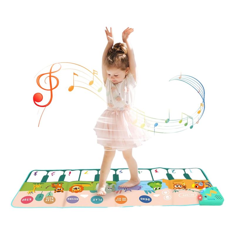 U BUY - Juguetes Edu Temprana Alfombrilla Piano Sonidos Animales