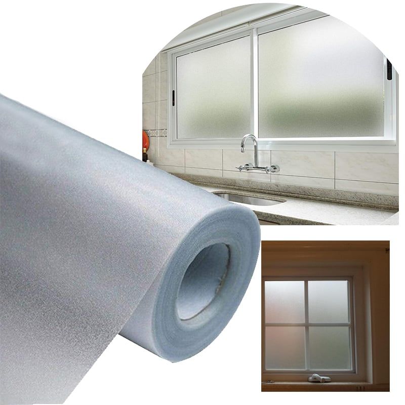 KUANGYE - Rollo Film Para Vidrios Empavonado Esmerilado Usa Ventana 1×5mts