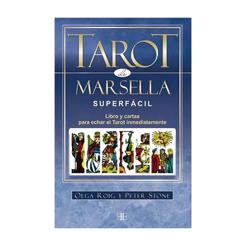 TOP10BOOKS - LIBRO TAROT DE MARSELLA SUPERFACIL - LIBRO + CARTAS / OLGA ROIG / ARKANO BOOKS