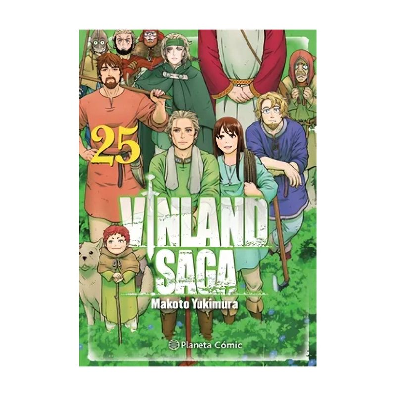 TOP10BOOKS - LIBRO VINLAND SAGA Nº 25 / MAKOTO YUKIMURA / PLANETA COMICS CHILE