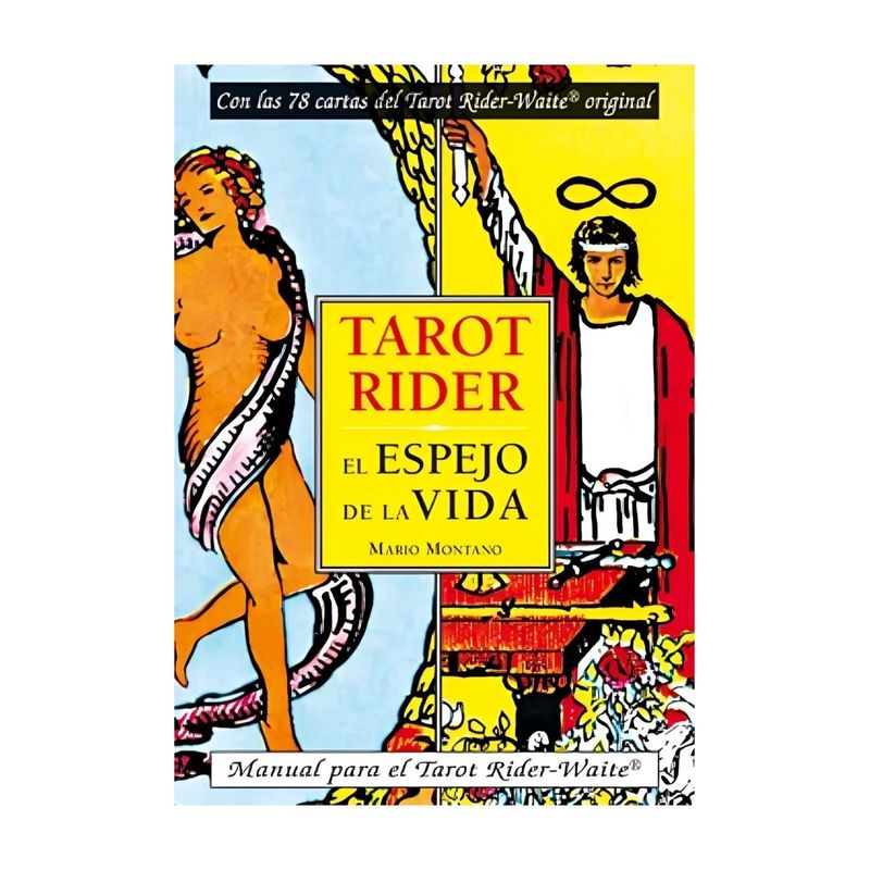TOP10BOOKS - LIBRO EL ESPEJO DE LA VIDA - TAROT RIDER WAITE / MARIO MONTANO / ARKANO BOOKS