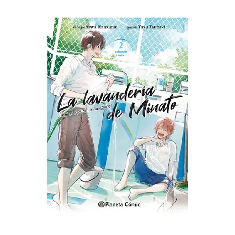 TOP10BOOKS - LIBRO LA LAVANDERÍA DE MINATO Nº 02 / YUZU TSUBAKI / PLANETA COMICS CHILE