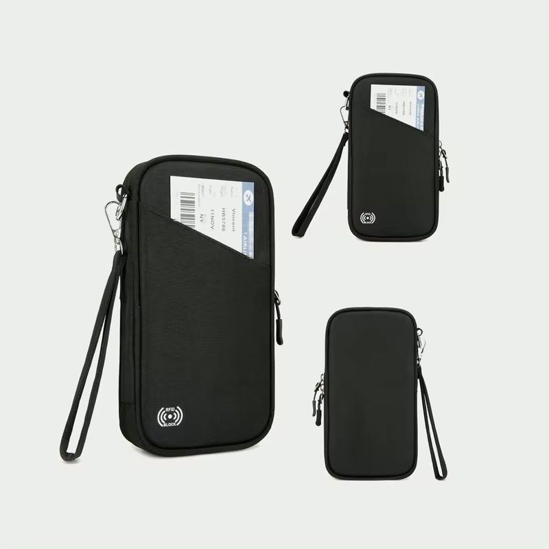 GENERICO - Porta Pasaporte  Organizador Documento De Viaje  Viajeros.