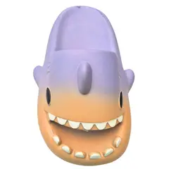 LIKE SHOP - Chalas Sandalias Goma Para Niños Tiburon Sharklas Colores 941