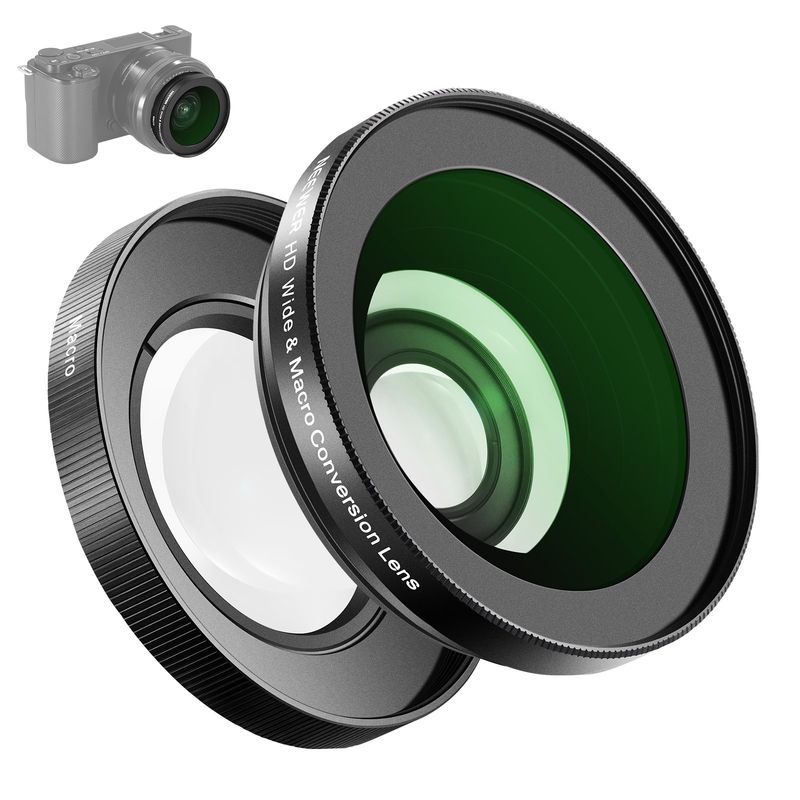 NEEWER - Lente Gran Angular Hd De 405mm Sólo compatible con Sony Zv-1f Zv-e10