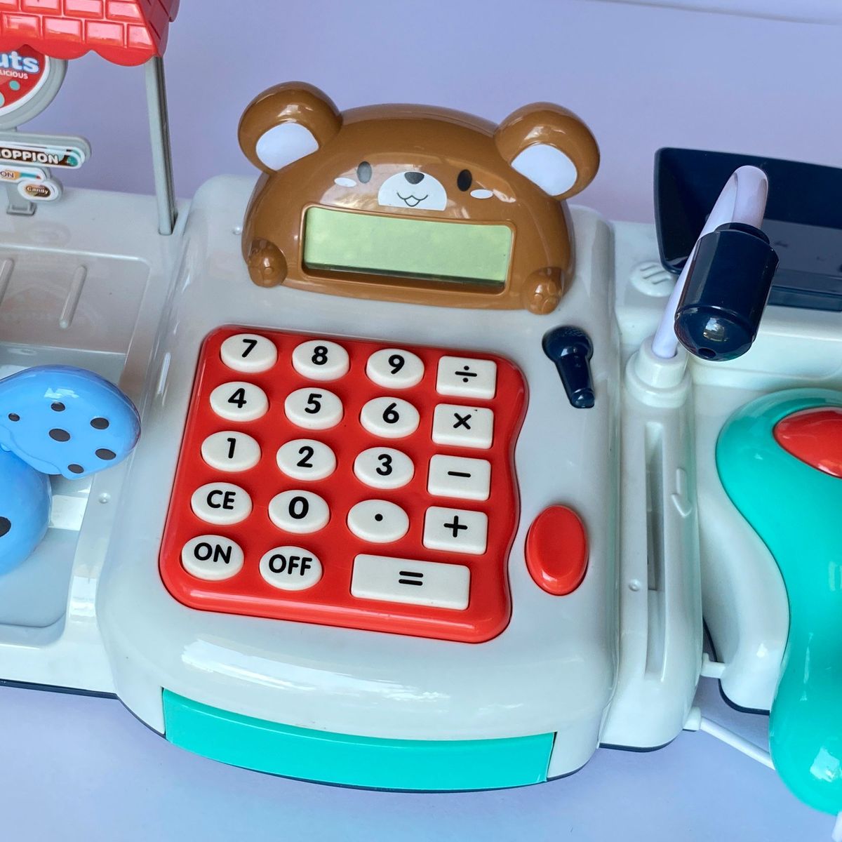 GENERICO - Caja Registradora De Juguete Diseño OSo Incluye Accesorios