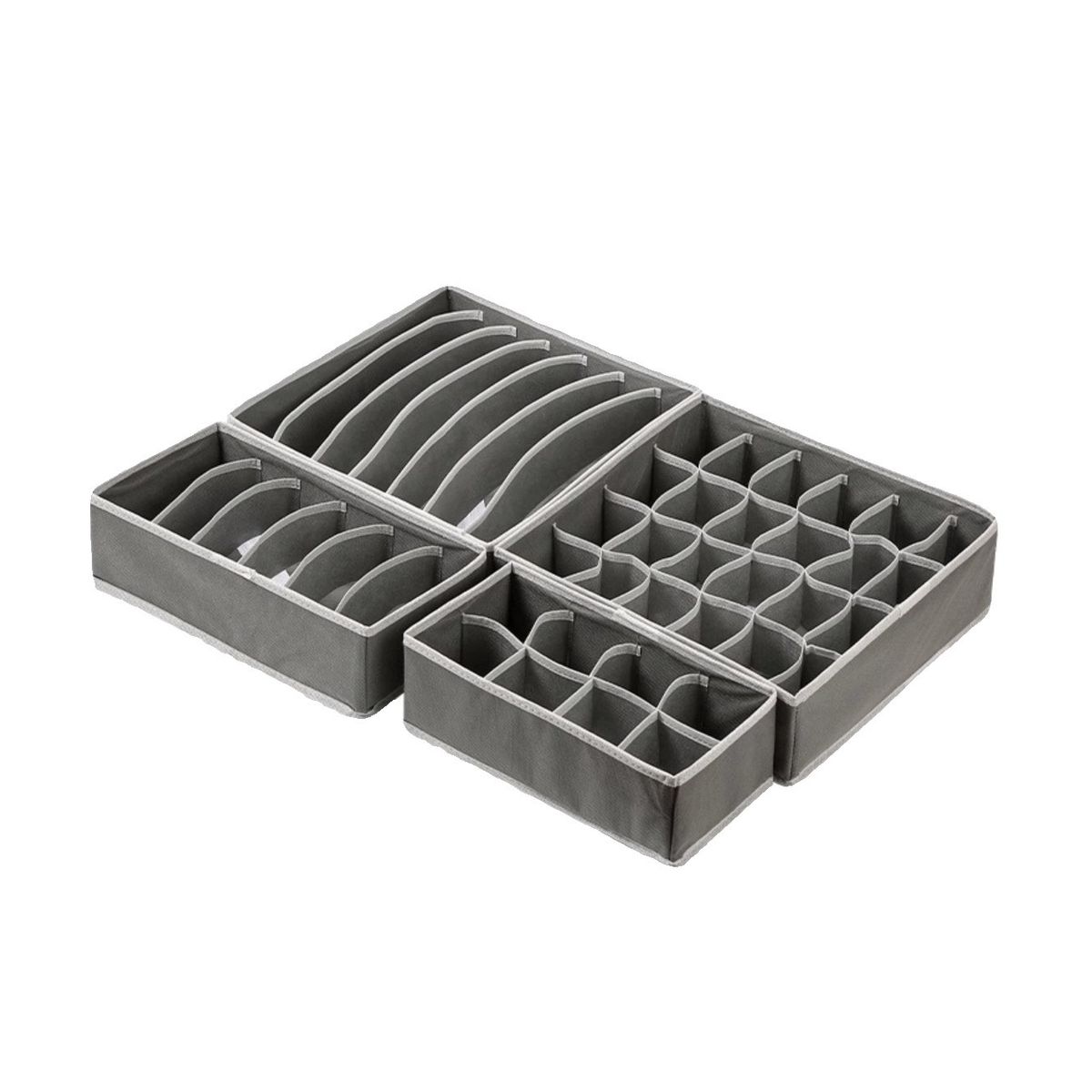 ATURE - 4u Caja De Almacenamiento De Ropa Interior Caja Organizador