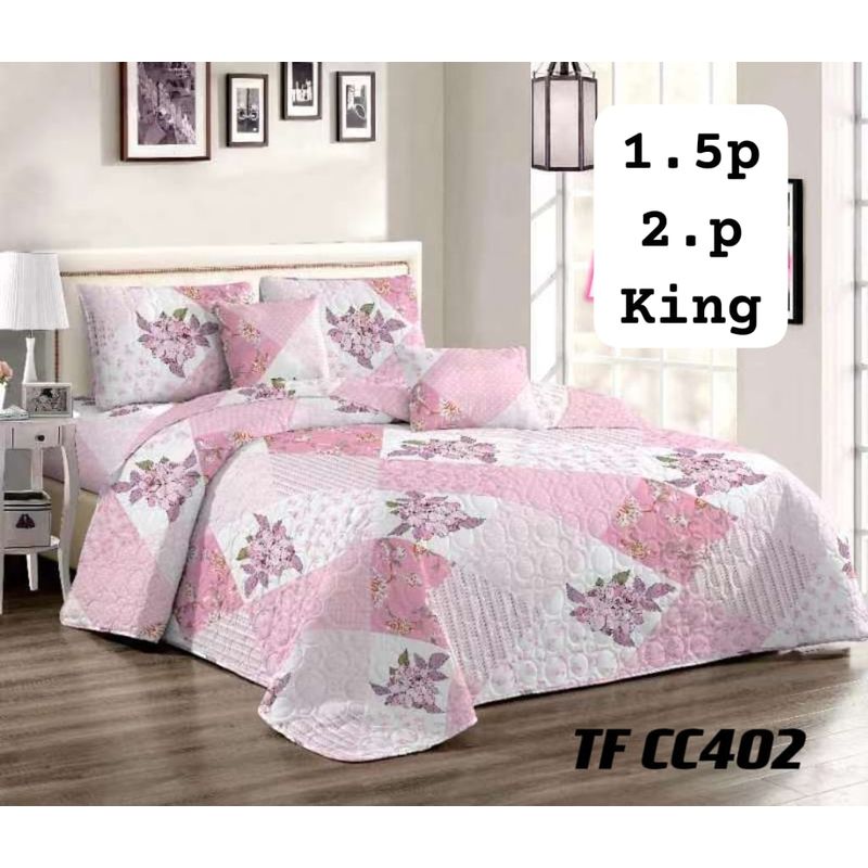 GENERICO - cubrecama quilt verano plazay media