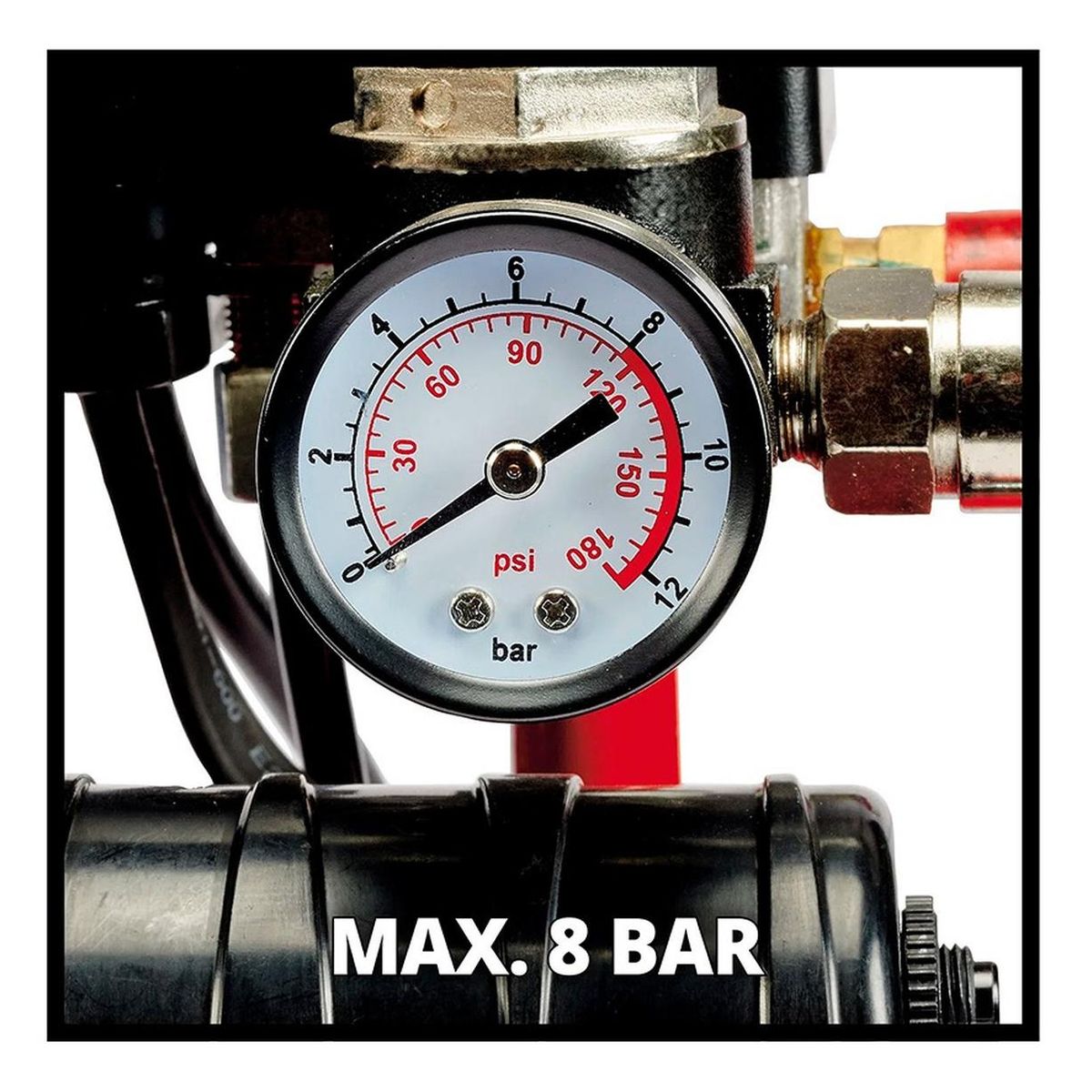 EINHELL - Compresor Einhell Te-ac 6 Silent - 6lts - 8 Bar