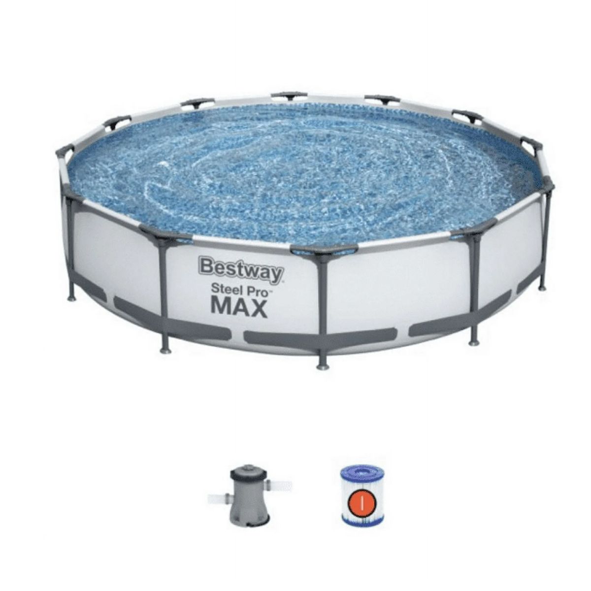 BESTWAY - Piscina Estructural Steel Pro 366 x 100 cm Bestway 9150 Litros