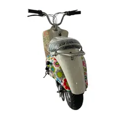 LEKO - Mini Moto Eléctrica Infantil Modelo T-JGW Color Blanco