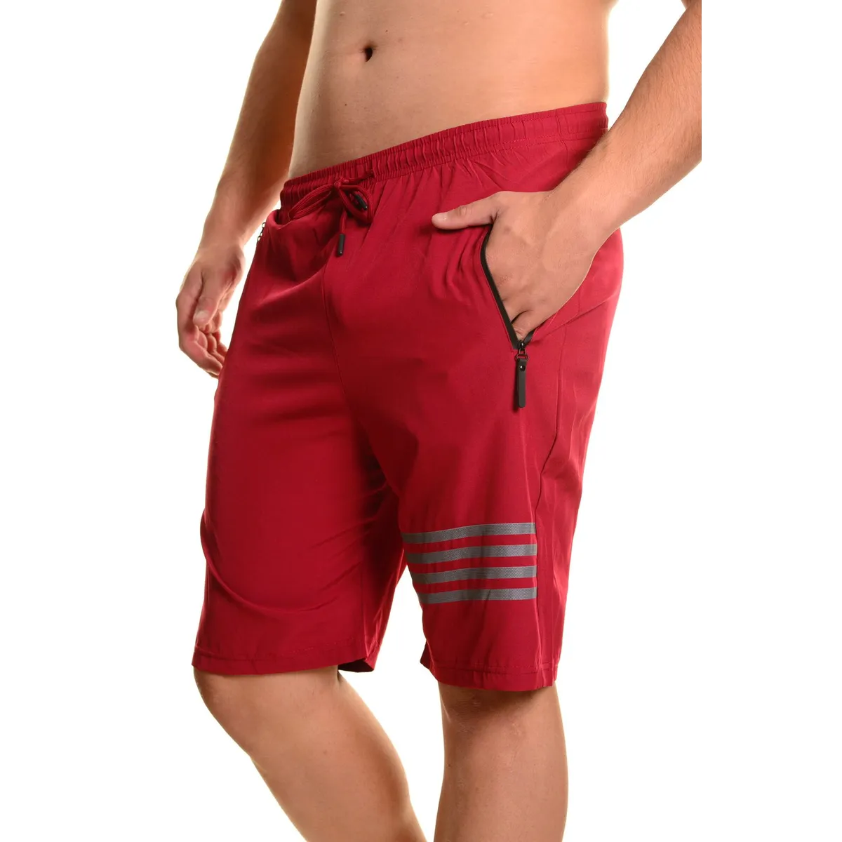 LIKE SHOP - Short Deportivo Hombre Secado Rápido Bolsillos 522
