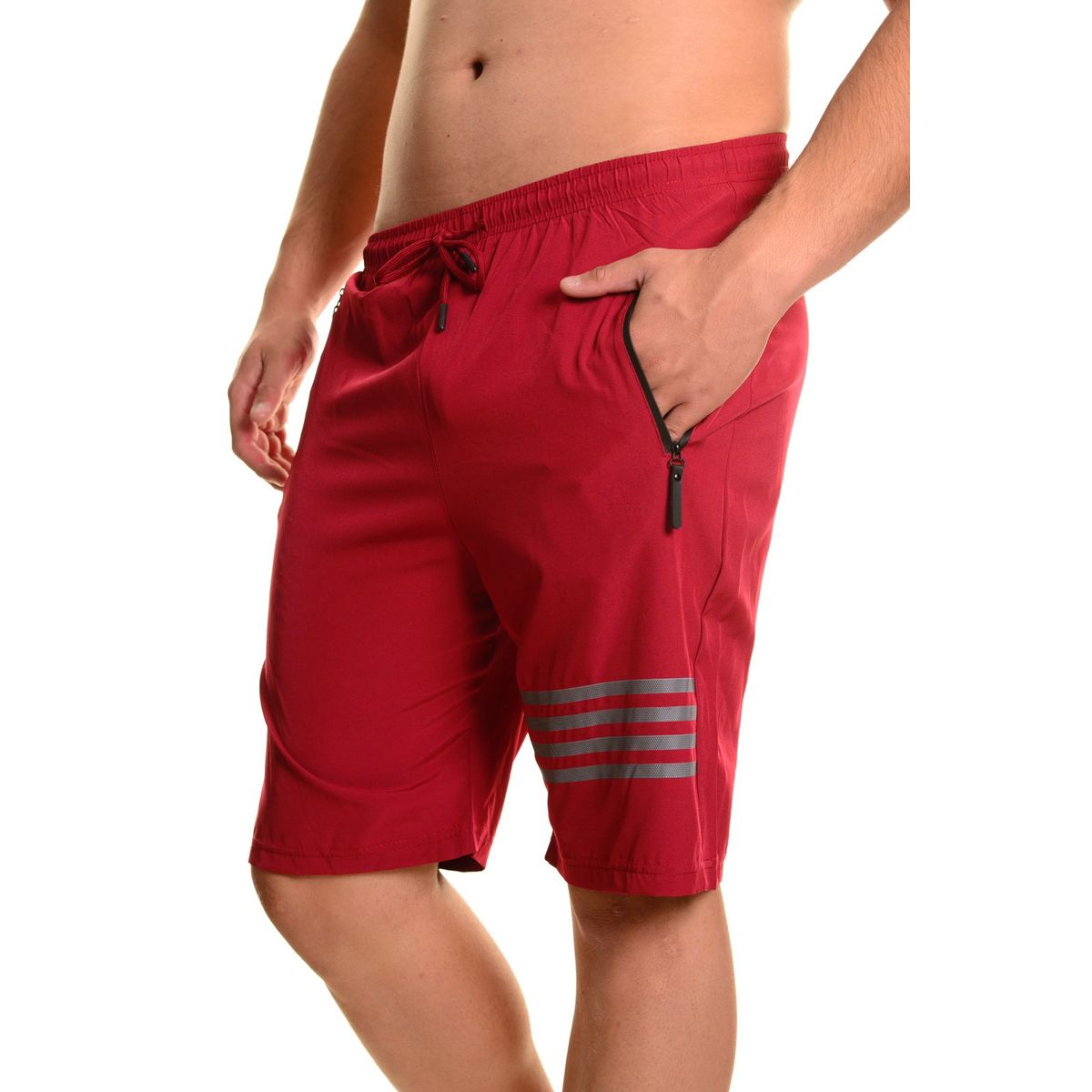 LIKE SHOP - Short Deportivo Hombre Secado Rápido Bolsillos 522