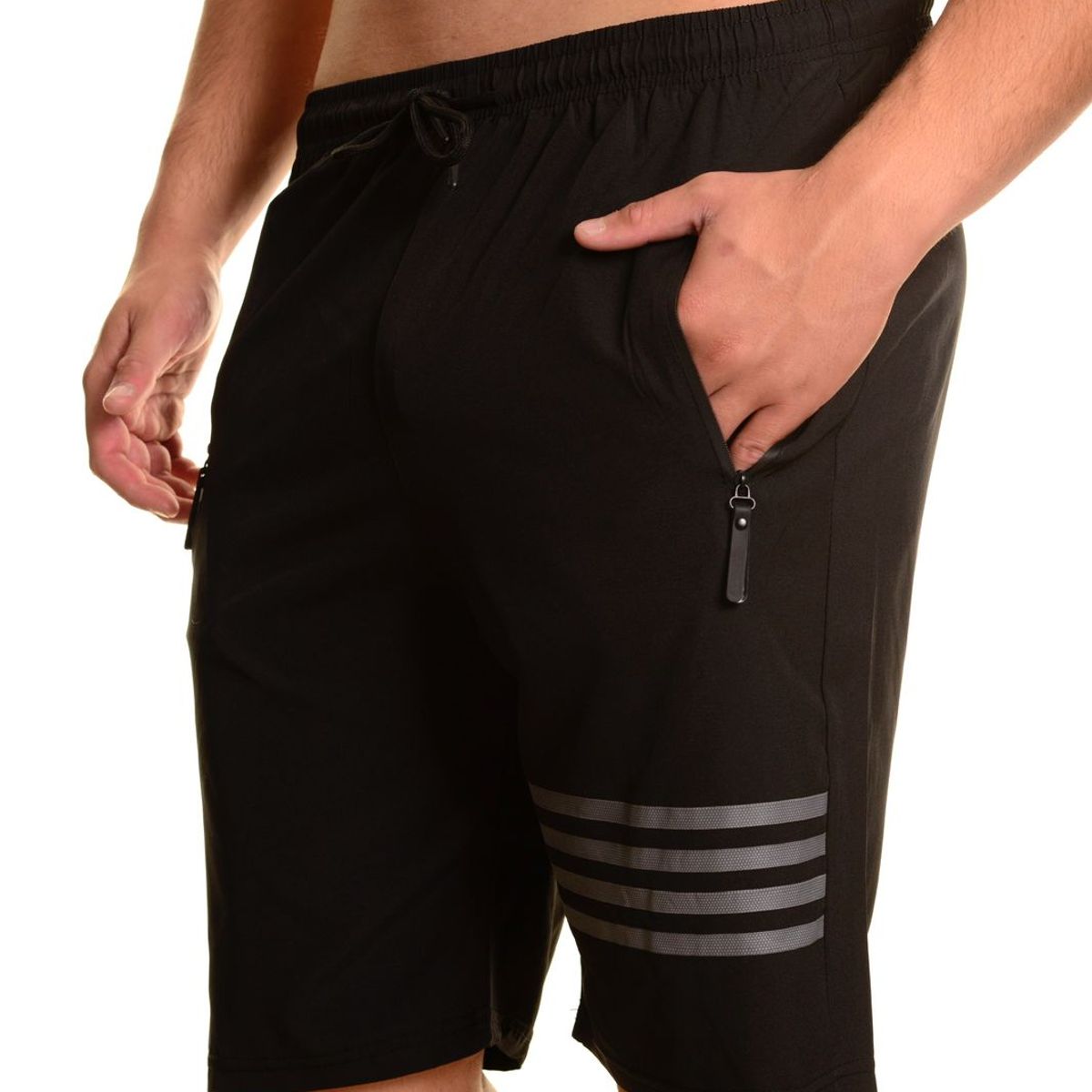 LIKE SHOP - Short Deportivo Hombre Secado Rápido Bolsillos 522