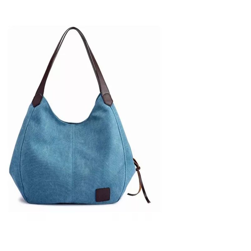 GENERICO - Bolsa Hombro Para Mujer De Lona Tote Bolsos De Moda Original