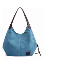 GENERICO - Bolsa Hombro Para Mujer De Lona Tote Bolsos De Moda Original