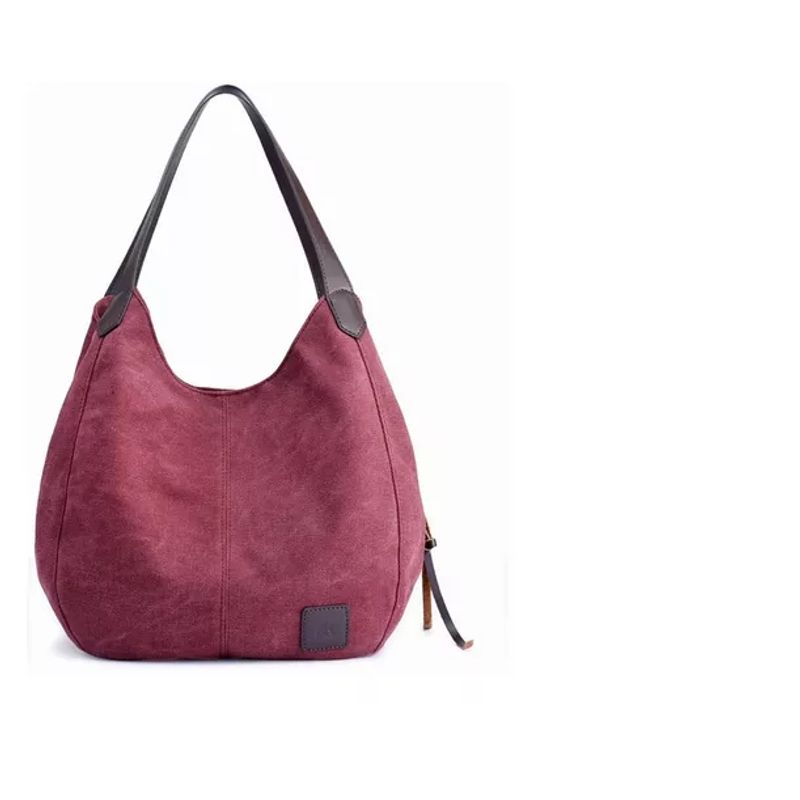 GENERICO - Bolsa Hombro Para Mujer De Lona Tote Bolsos De Moda Original
