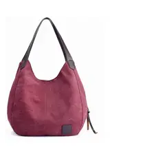 GENERICO - Bolsa Hombro Para Mujer De Lona Tote Bolsos De Moda Original