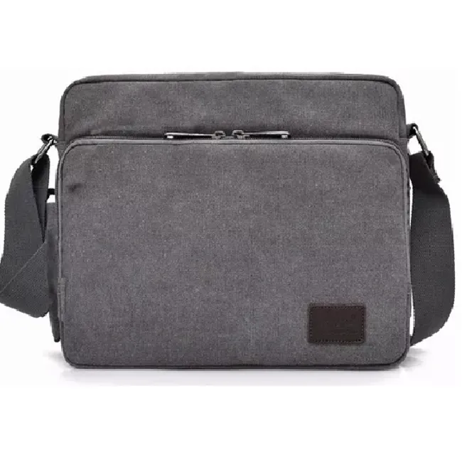 GENERICO - Bolso Bandolera De Lona Gran Capacidad Para Hombre Mujer