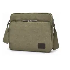 GENERICO - Bolso Bandolera De Lona Gran Capacidad Para Hombre Mujer