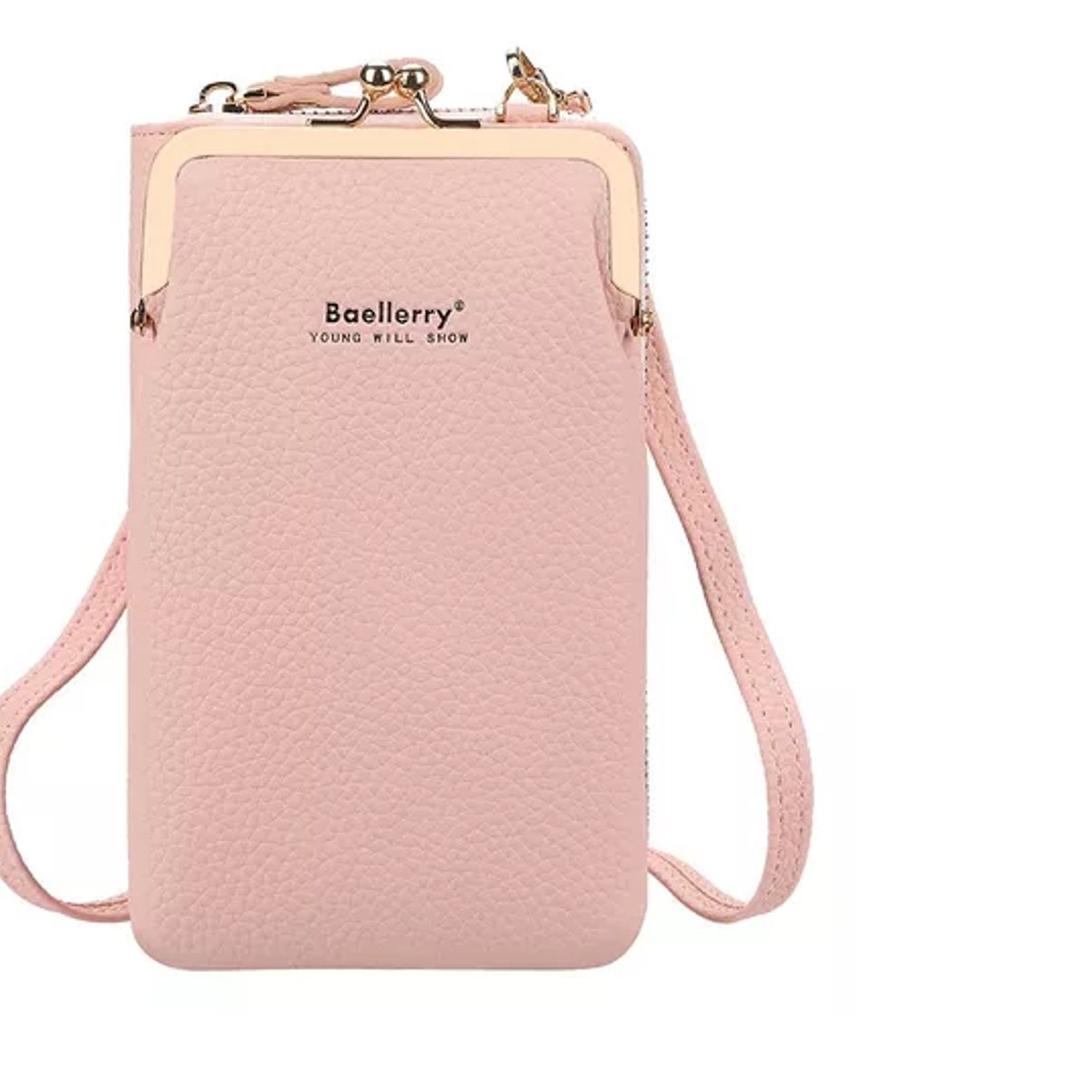 GENERICO - Billetera De Cuero Para Mujer Bolsa Crossbody Para Celular