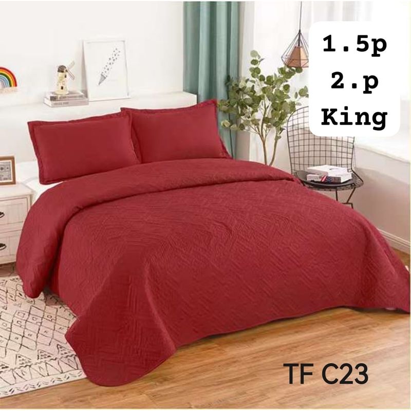 GENERICO - cubrecamas quilt verano liso 2p