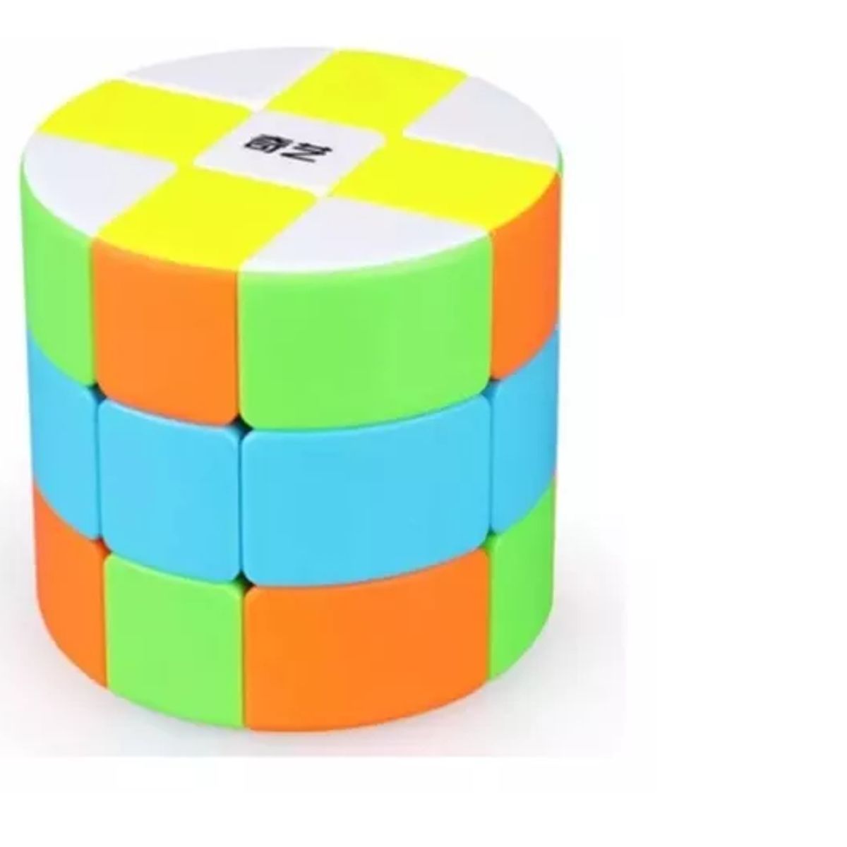 GENERICO - Magic Cube 3x3x3 Estructura cilíndrica profesional