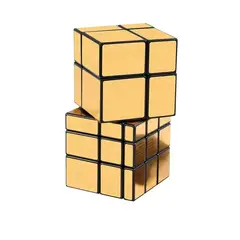 GENERICO - Cubo 2x2+3x3 Qiyi Mirror Lubricado Speedcube