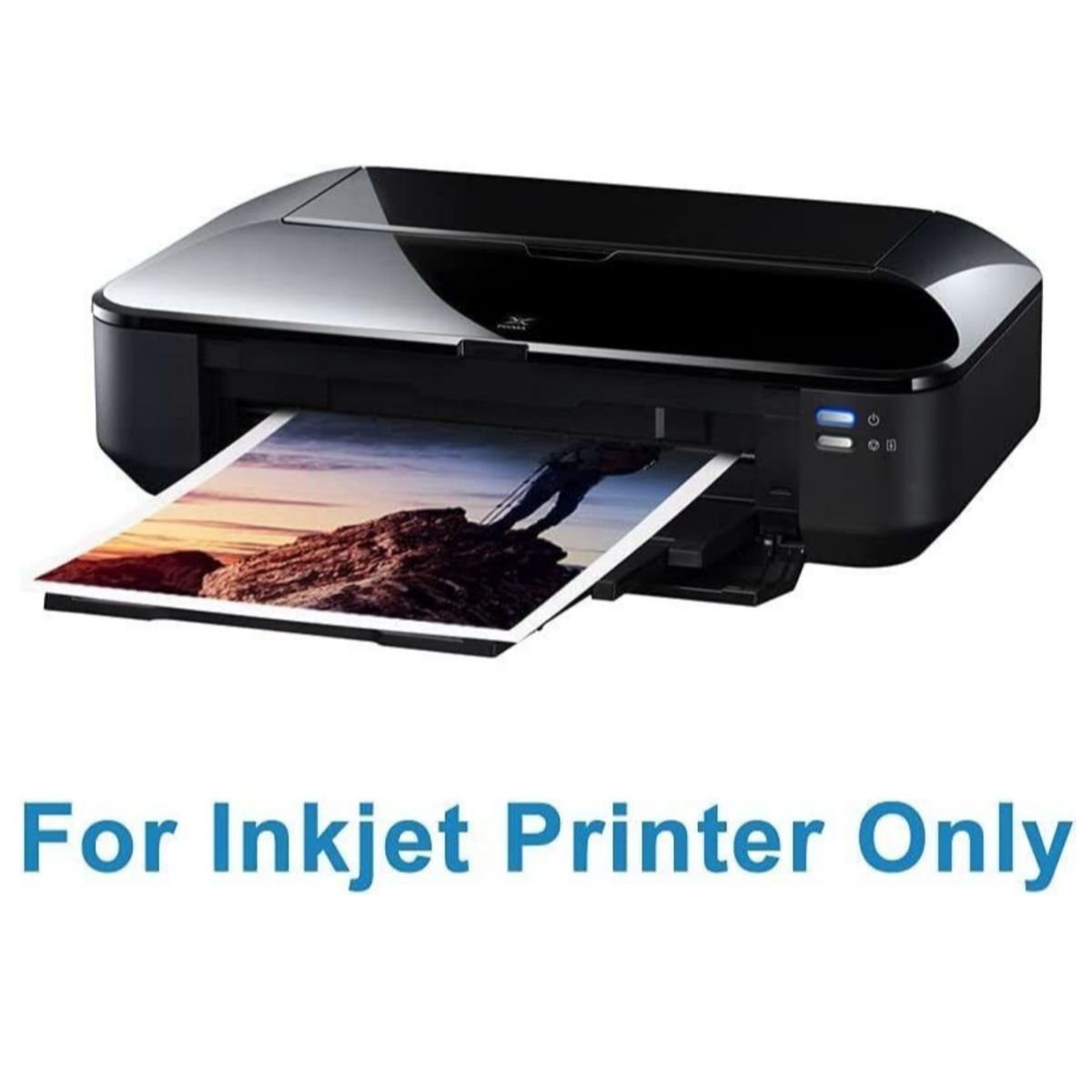 ADETEC - Papel Fotográfico Inkjet A4 Brillante 180Gr 20 Hojas