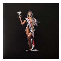 Beyonce Cowboy Carter Limited Beads Black Cover 2LP