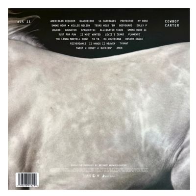 Imagen 2 del producto Beyonce Cowboy Carter 2LP Deluxe 40 page booklet and poster