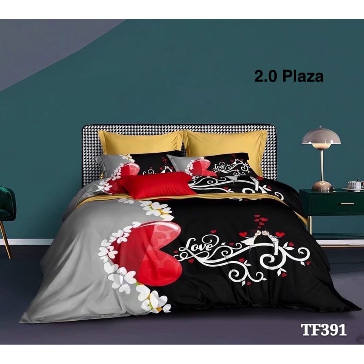 GENERICO - cubrecamas quilt verano diseño 2p