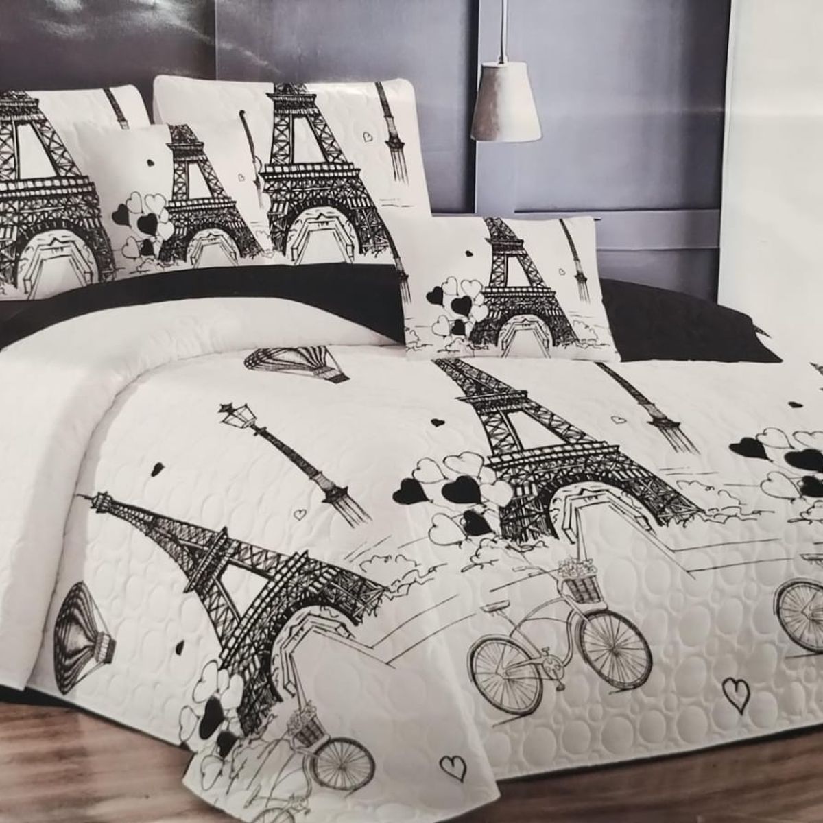 GENERICO - cubrecamas quilt verano diseño 2p