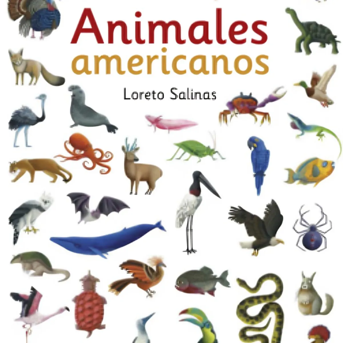 TOP10BOOKS - LIBRO Animales Americanos - Animales Americanos