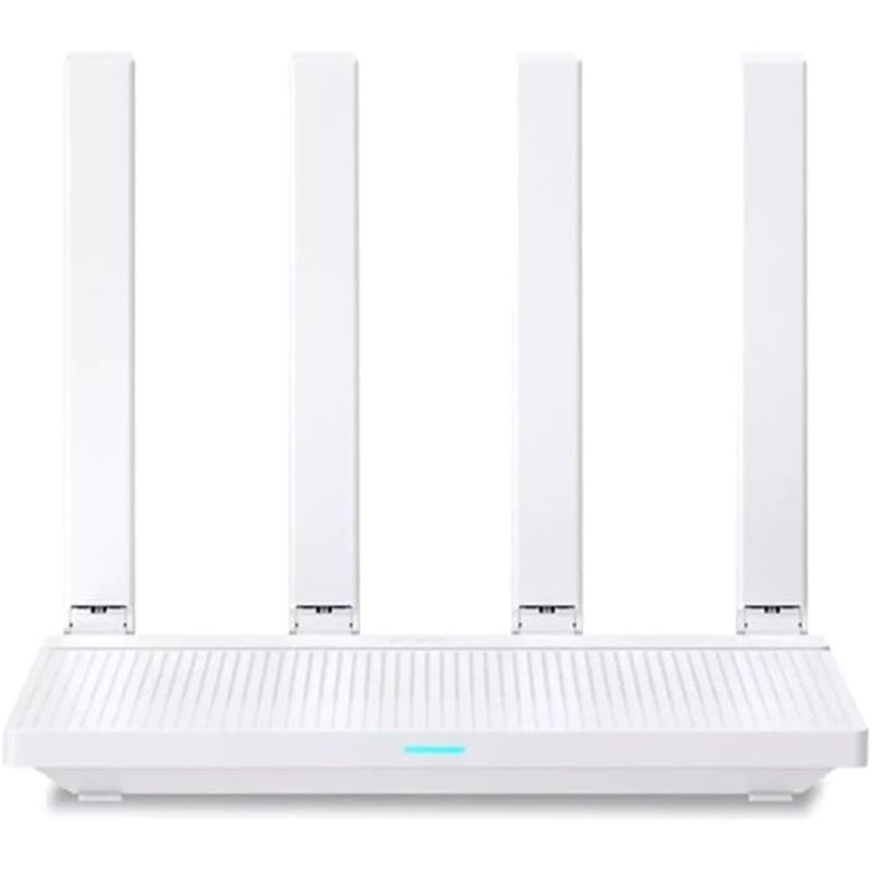 XIAOMI - Xiaomi Router AX3000T Wifi 6 2.4GHz / 5GHz Blanco 2024-2025