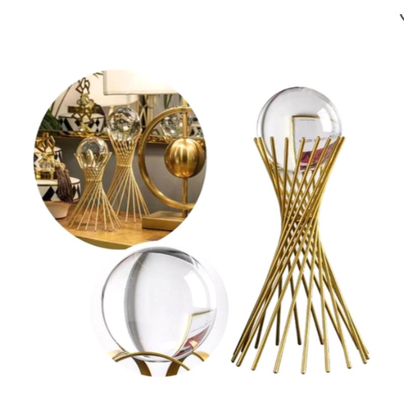 GENERICO - Decoración Minimalista Elegante Bola De Cristal