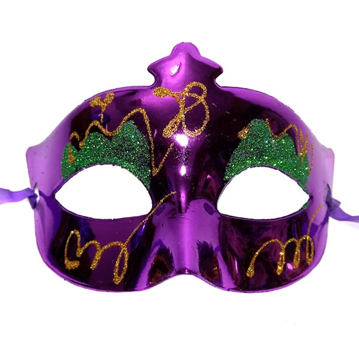 GENERICO - ANTIFAZ ESCARCHA LILA X1 UNI