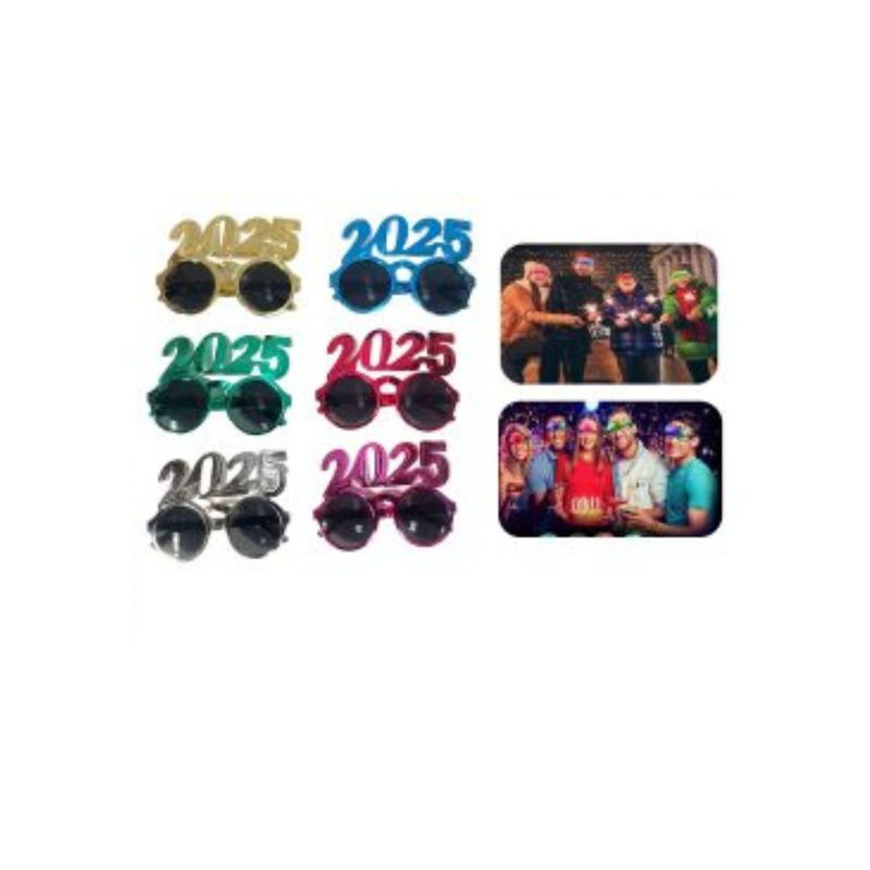 GENERICO - LENTES AÑO NUEVO 1 PCS