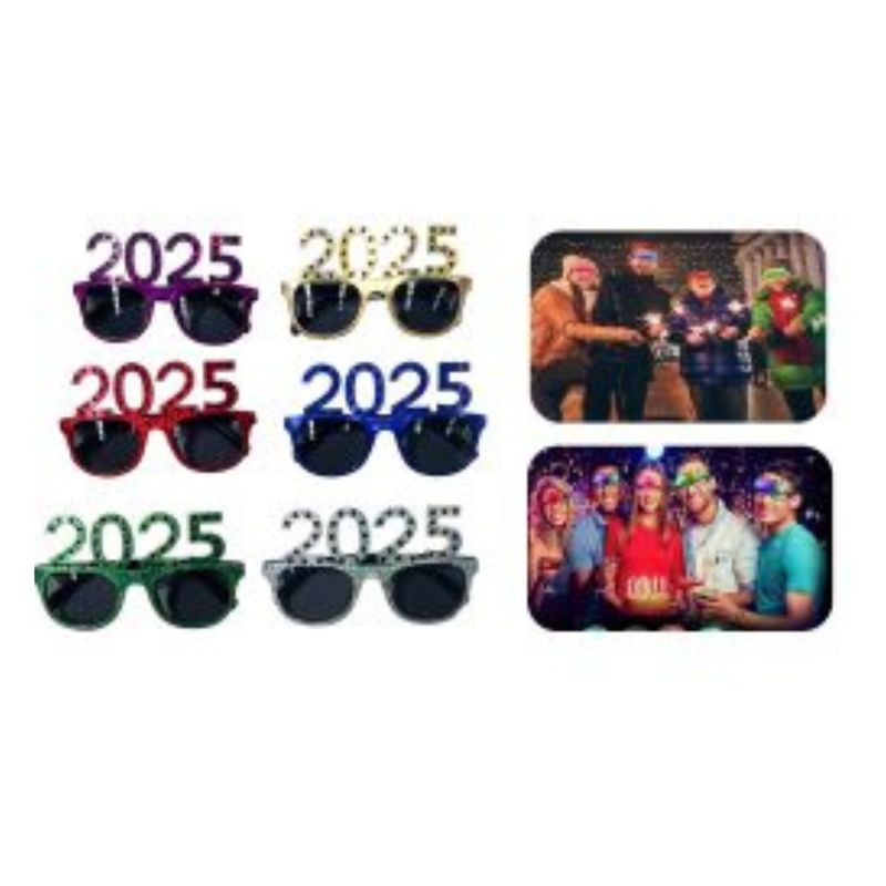 GENERICO - LENTES AÑO NUEVO 1 PCS