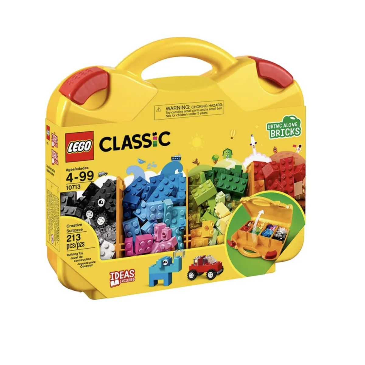 LEGO - Lego Classic Maletin Creativo 213 Piezas - 10713